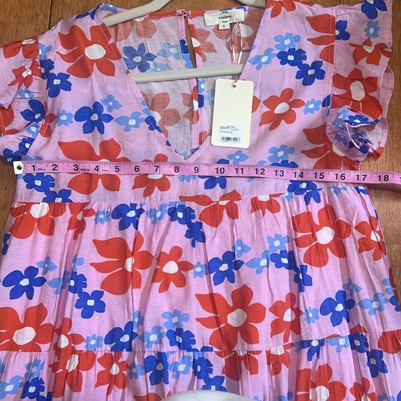 NWT ENTRO BABY DOLL DRESS - Picture 10 of 13
